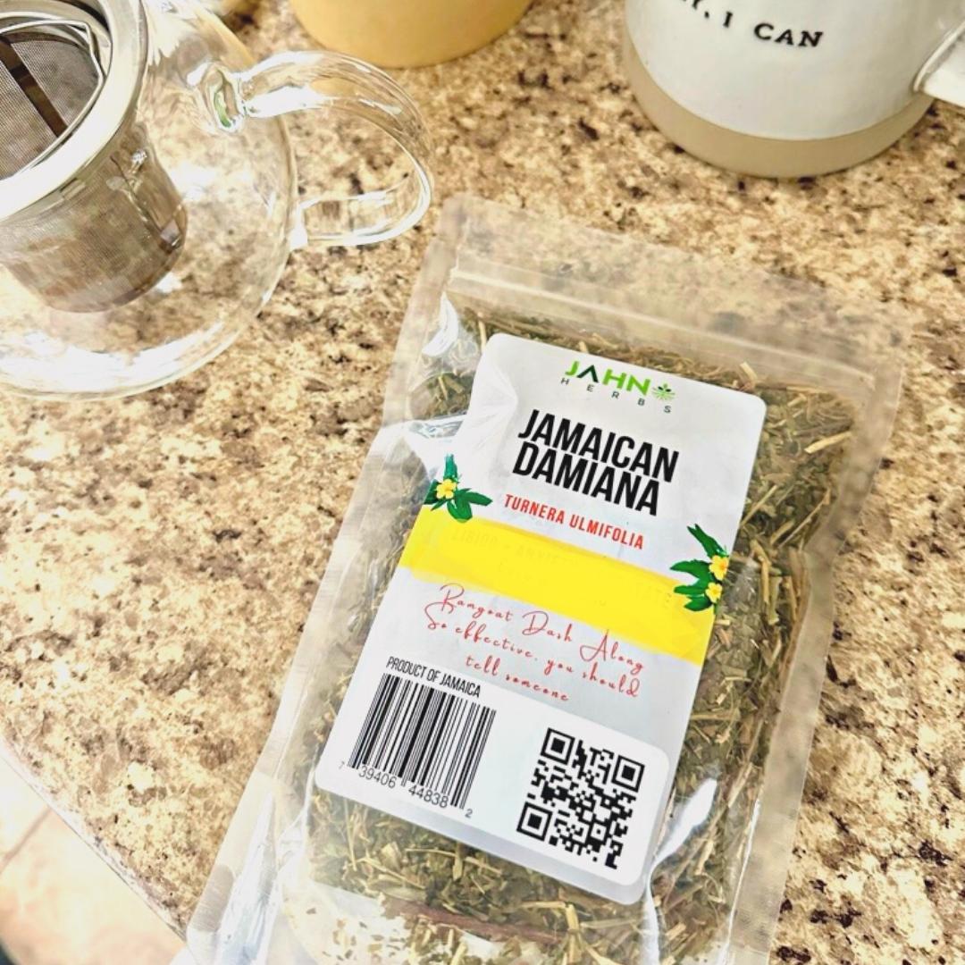 Jamaican Damiana Leaf Tea, RamGoat Dash-a-long