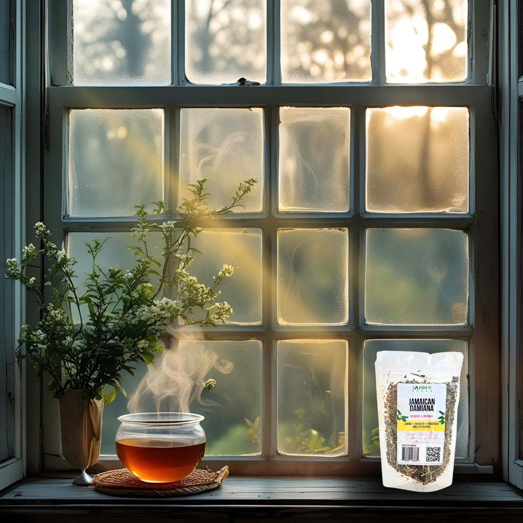 Jamaican Damiana Leaf Tea, RamGoat Dash-a-long