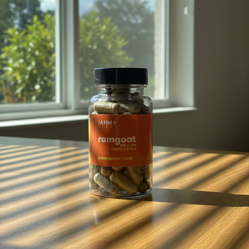 Jamaican Ramgoat Dash-a-long Vegan capsules