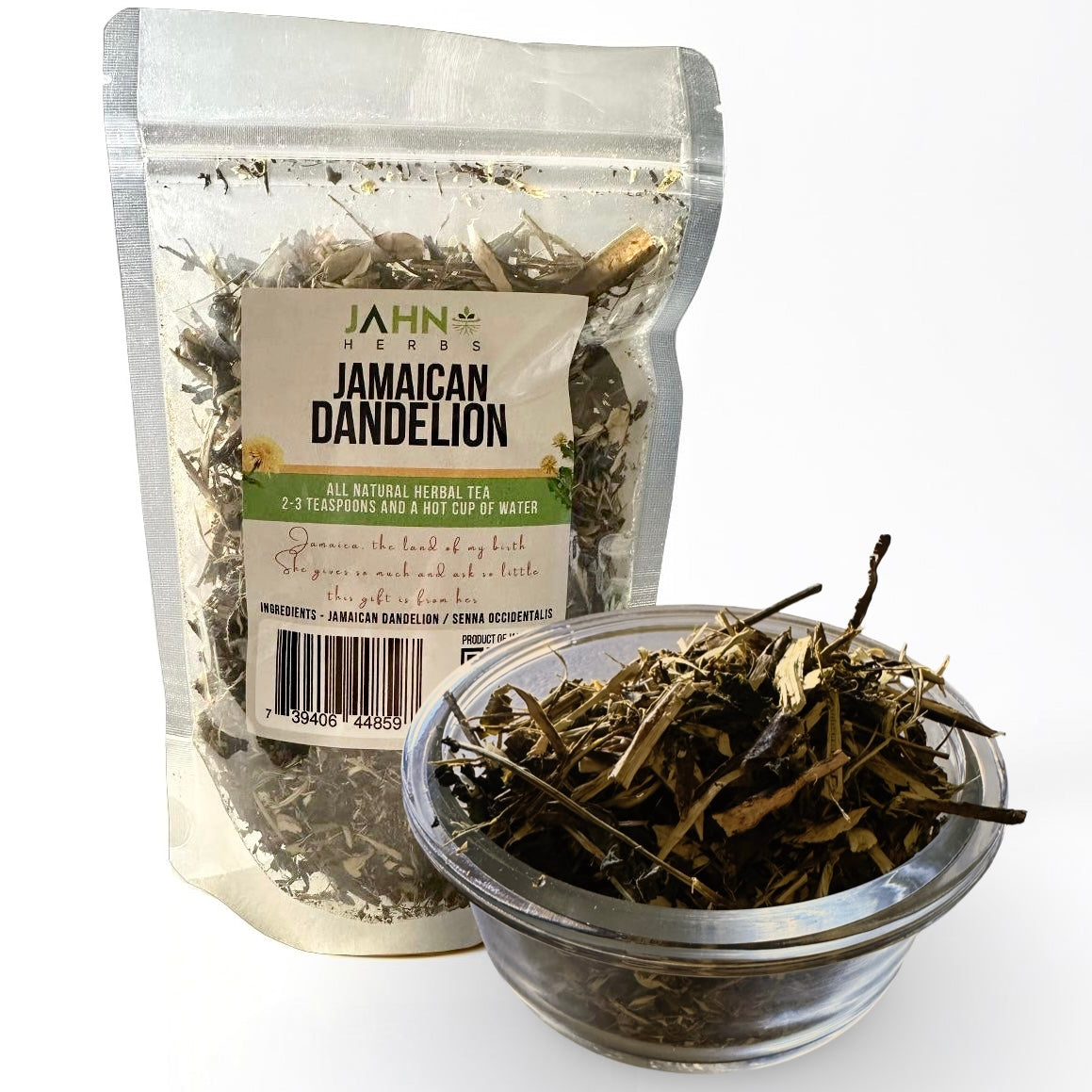 Jamaican Dandelion Herbal Loose Leaf Tea