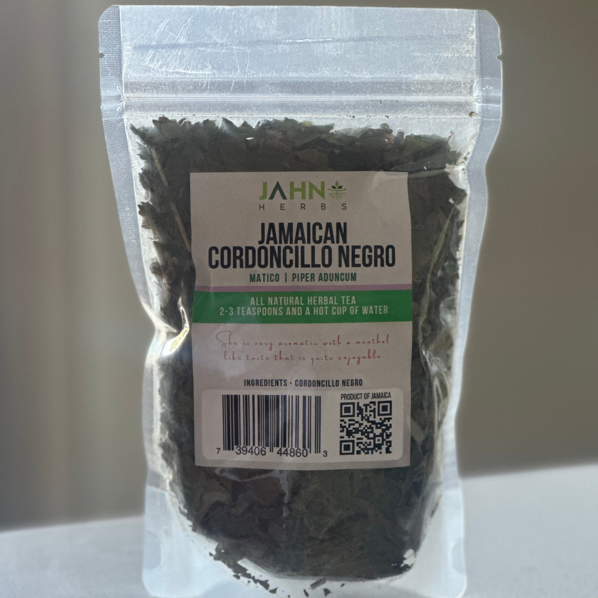Jamaican Cordoncillo Negro Loose Leaf Tea, Dandelion, Caffeine Free, 2 Ounce