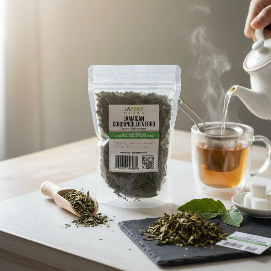 Jamaican Cordoncillo Negro Loose Leaf Tea, Dandelion, Caffeine Free, 2 Ounce