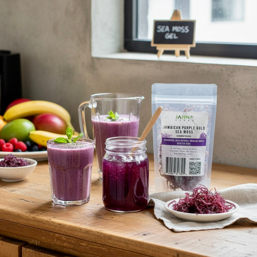 Jamaican Purple Gold Irish Sea Moss
