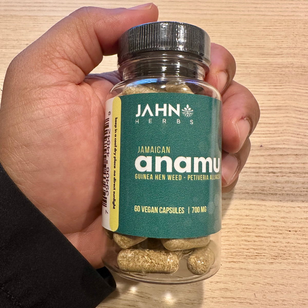 Jamaican Guinea Hen, Anamu  Vegan Capsules