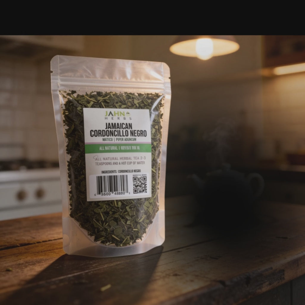 Jamaican Cordoncillo Negro Loose Leaf Tea, Dandelion, Caffeine Free, 2 Ounce