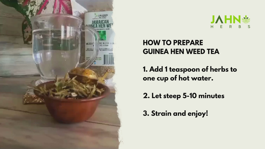 Jamaican Guinea Hen Weed Loose Herbal Tea