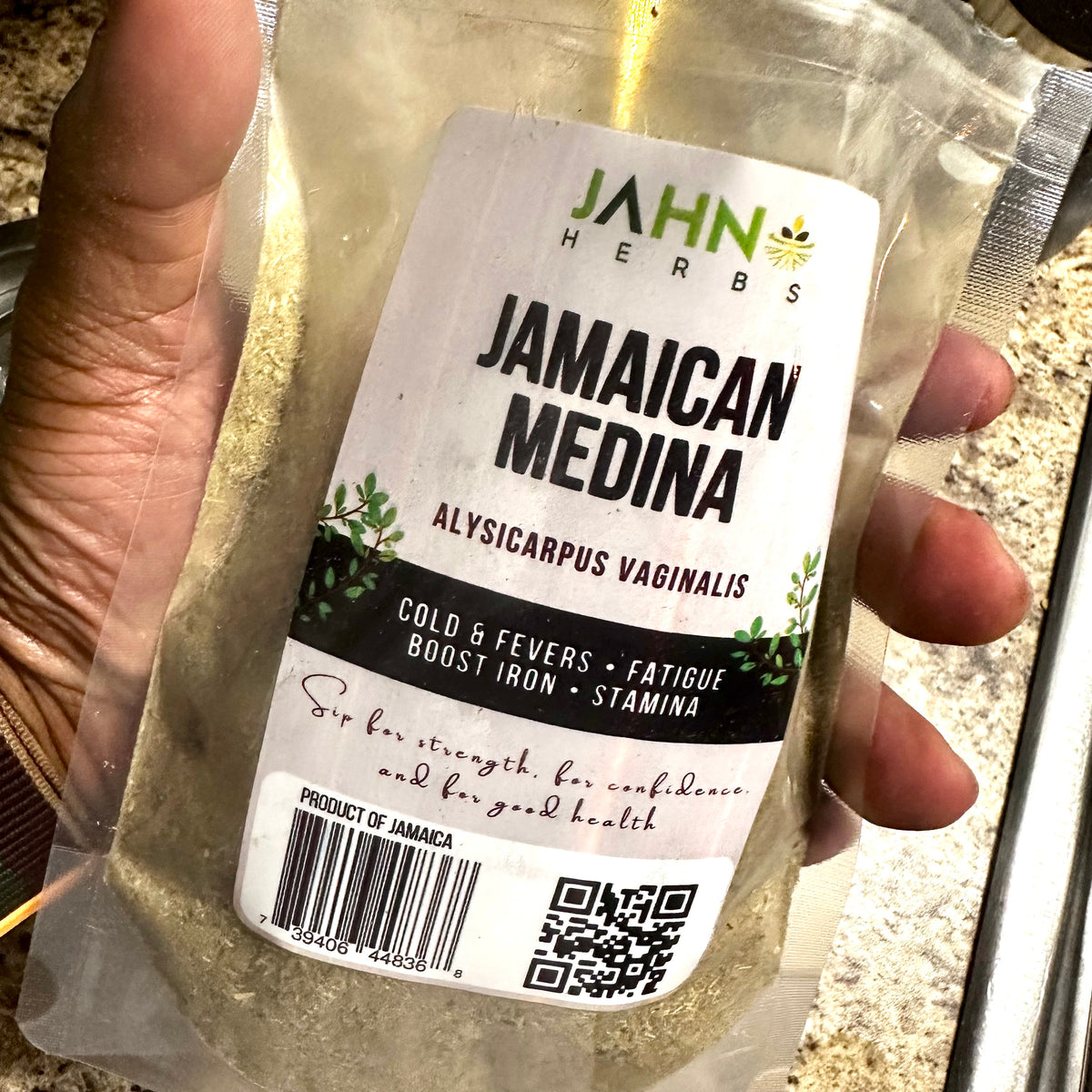 Jamaican Medina Herbal Tea, Wildcrafted Loose Leaves 2 oz