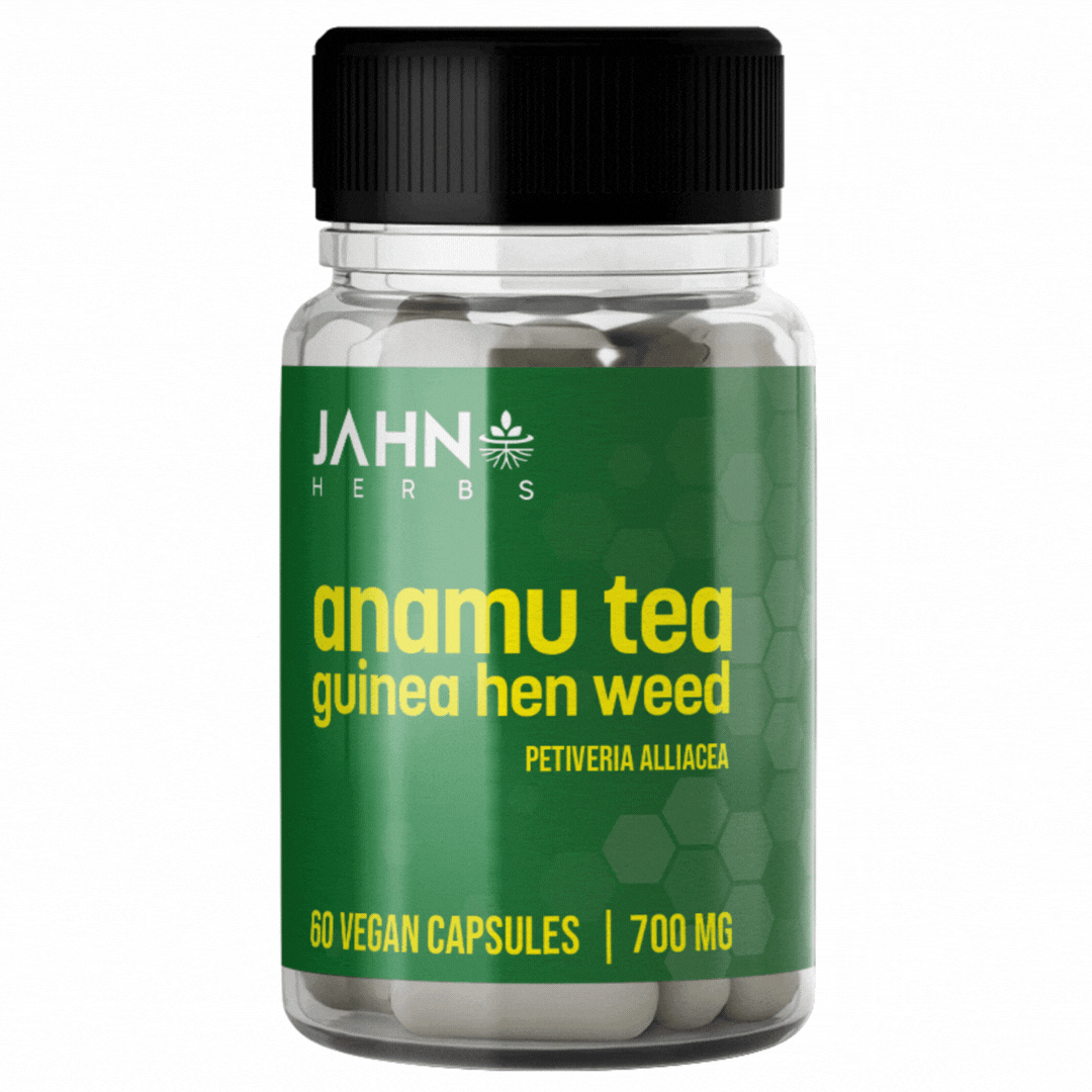 Jamaican Guinea Hen, Anamu  Vegan Capsules